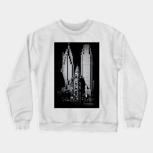 Gooderham Flatiron Building And Toronto Downtown No 2 Crewneck Sweatshirt